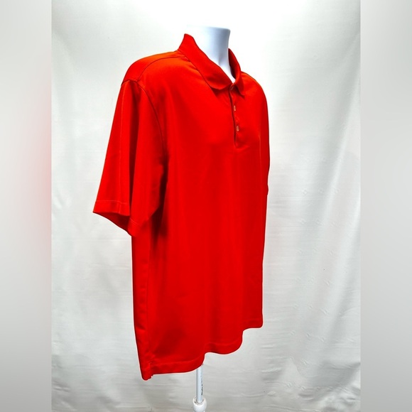 NIKE DRI-FIT Men’s orange polo golf‎ shirt size XL. - Picture 5 of 11